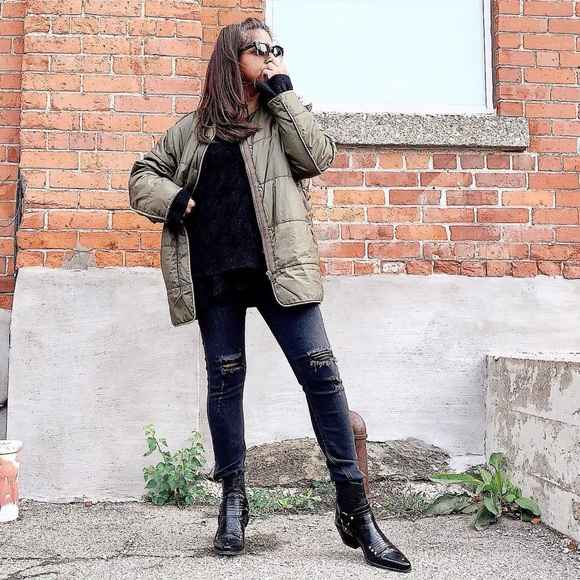 L’INTERVALLE Austin Black Groucho Ankle Boots - Picture 11 of 11